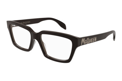 Alexander McQueen AM0357O 001 occhiali da vista uomo – Ottica Mauro